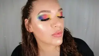 Highlighting My Biggest Supporters | Kelly Rettenberger | Moitie 10 day lash W/ A Matte Rainbow Eye