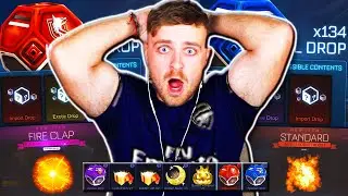 The BIGGEST Crate Opening in Rocket League in 2024... OVER 200 DROPS!