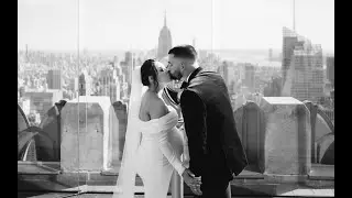 Central Park Wedding at Cop Cot + Top of the Rock Photoshoot | Unforgettable Moments