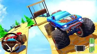 Monster Truck Games：Top Speed Monster Truck Trials - Offroad Legends - Android Gameplay