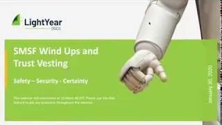 Wind up of SMSF and Trust Vesting