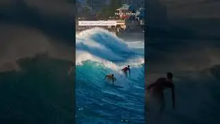 Winter North Shore Surf Competition | Tension & Big Wave Rhythm | Hawaiian Instrumental