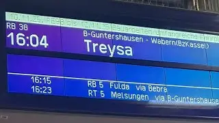 Mitfahrt  RB38 Von Borken(Hess) Nach SchwalmstadtTreysa VT642 DesiroClassic Kurhessenbahn