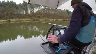 Winter Silvers P2.  Sherwood Forest Farm Park. Sherwood Lake. Coarse Fishing.  Dec 2020. Maggot.