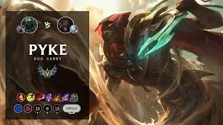 Pyke ADC vs Lucian - EUW Challenger Patch 12.6