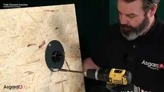 How to Install the Yale Ground Anchor in an Asgard Shed