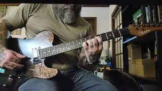 Working with new pedal setup and schecter pt standard.