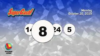 Wisconsin Lottery Evening Draw 10/20/2025