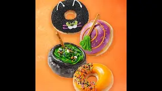 Enchanted doughnuts are here for Halloween!
