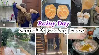 🌧 Rainy Day Vlog 2025 | Simple Life🏡Cooking🍲& Peaceful Moments ☕ | Pakistani Housewife Daily Routine