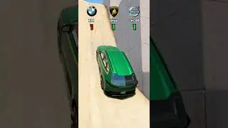BMW XM Vs  Lamborghini Urus Vs  Volvo XC90 #beamngdrive