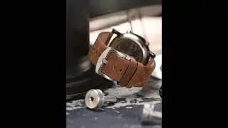 MEGIR 2019 New Top Band Watches Men Military Sport Brown Leather