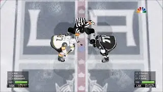 NHL 18 - Los Angeles Kings vs Vegas Golden Knights - Gameplay (HD) [1080p60FPS]
