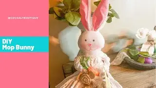 DIY Mop Bunny