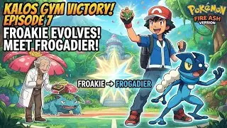 Pokemon Fire Ash (Kalos) # Episode 7 Evolutionary Currents: The Coumarine Gym Victory!