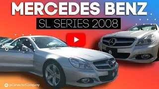 Buying MERCEDES BENZ SL SERIES 2008 at Japanese car auction. Car review. Worldwide shipping.