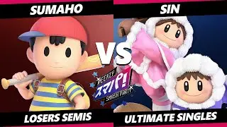 Sumpa 216 LOSERS SEMIS - Sin (Ice Climbers) Vs. Sumaho (Ness) Smash Ultimate - SSBU