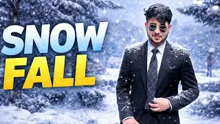 After a long Time Snow Fall in Nakyal Valley 😱