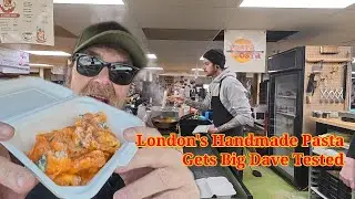 Big Dave ест пасту от Pasta Sosta | Обзор домашней пасты ручной работы из Лондона, Онтарио, на ры...