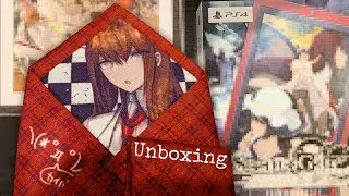 Unboxing Makise Kurisu 牧瀬 紅莉栖 necktie and some video game (Steins;Gate Elite Premium Box Set PS4)