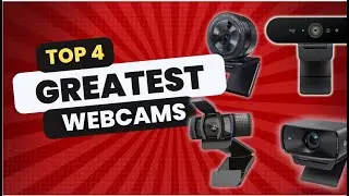 Best WebCam | Top 4 Webcam's For Streaming, Zoom and MS Teams