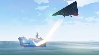 HUGE AIRCRAFT CARRIER HUNT Full-Scale Naval Air Battle in the Seas