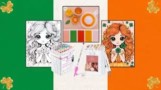 I feel LUCKY to have these OHUHU markers & COLOR CUBE :)