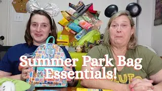 Packing Your Summer Disney Park Bag! + Some Extra Tips & Tricks!