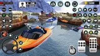 Hovercrafts Simulator - Car Games - Boat Driving & Parking Simulator - Android Gameplay