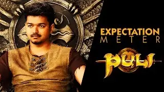 Vijay's Puli Expectation Meter - BW