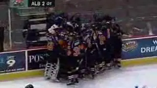 Winning goal: Phantoms-River Rats 5OT game