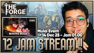 MARI KITA MINING GILA JAM 1PAGI NANTI !! - MINING BOOST 2 HARI | 【The Forge - Roblox】#SHYLENCE