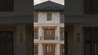 #SmartLuxuryVilla | 30x50 Ft Cream Marble 3-Storey Home  #dreamhomedaily #modernhome #shortsviral