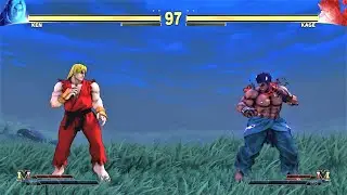 Ken vs Kage (Hardest AI) - Street Fighter V