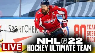 🔴 LIVE - NHL 22 HUT | GAMES + HANGING OUT