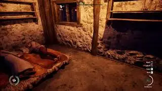 Medieval Dynasty, Quick Night Time Tour, All buildings with Lighting.