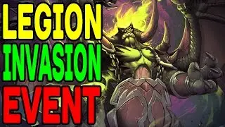 World of Warcraft LEGION: Legion Invasion Pre Expansion Event !!