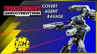 Transformers WFC Covert Agent Ravage review (stop motion)