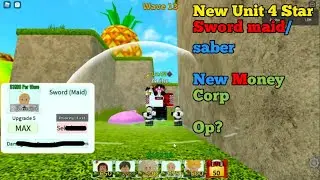 NEW UNIT!!! 4 STAR Sword(maid)/Saber Unit Money Corp OP!!!!!!!!