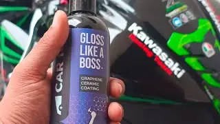 ✨ Bike Detailing with Car 101 Gloss Shine | Deep Clean & Mirror Finish 🏍️💦