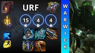 🐺 Warwick URF Gameplay &ndash; Endless Chase Fury | League of Legends