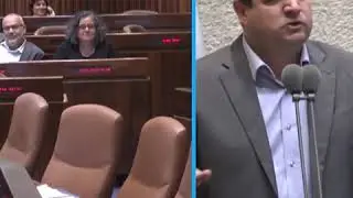 Leading Arab Party Leader Makes Knesset Laugh Mocking Netanyahu's Coalition Overtures