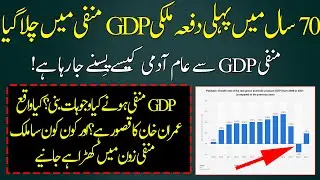Pakistan&rsquo;s GDP down to negative 0.38%|How did Pakistan's GDP turn negative|Economic Survey 2019-2020