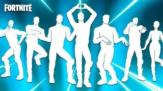 ВСЕ ТАНЦЫ И ЭМОЦИИ ИЗ СЕРИИ ICON В FORTNITE