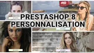 Customize the homepage on Prestashop 8 (Classic Theme)