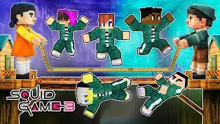 Playing SQUID GAME 3 in Minecraft!