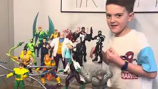 Marvel Legend Unboxing - Spiderman Wave Feb 25 Retro Chameleon & Agent Venom
