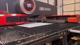 2012 Amada EMK 3610NT Used Turret Punch Ref # 8074383