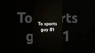 Sub to sports guy 81