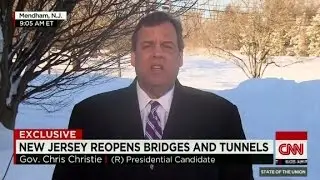 Gov. Chris Christie on Snowzilla's impact in NJ